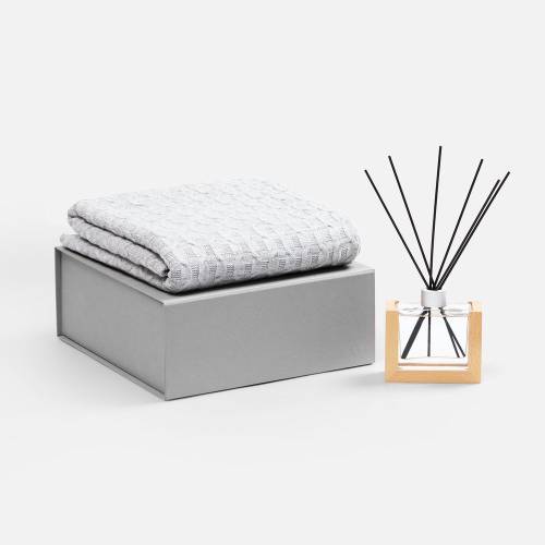 Коробка складная Quadra Fold, серая фото 6