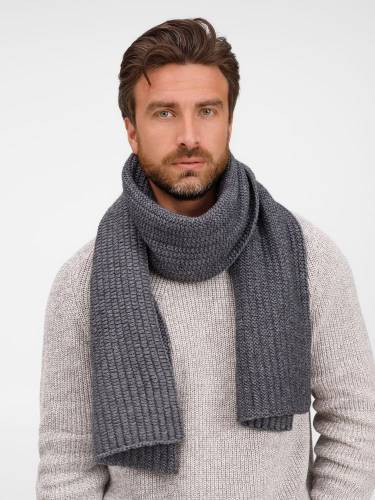 Шарф Frissonelle, серый меланж фото 7