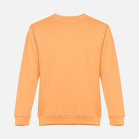 Свитшот унисекс Delta, светло-оранжевый