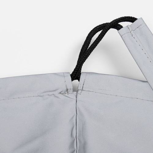 Детский рюкзак-мешок Manifest из светоотражающей ткани, серый фото 11 Детский рюкзак-мешок Manifest из светоотражающей ткани, серый фото 11