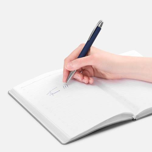 Ручка шариковая Arc Soft Touch, синяя фото 5