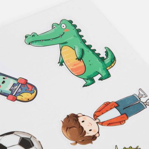 Стикерпак UV-DTF Thematik, для мальчиков фото 3 Стикерпак UV-DTF Thematik, для мальчиков фото 3