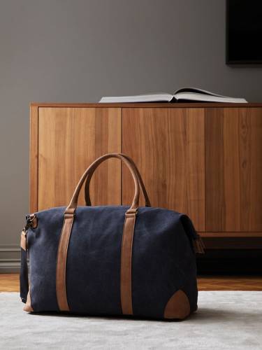 Дорожная сумка Bosler, синяя фото 4 Дорожная сумка Bosler, синяя фото 4