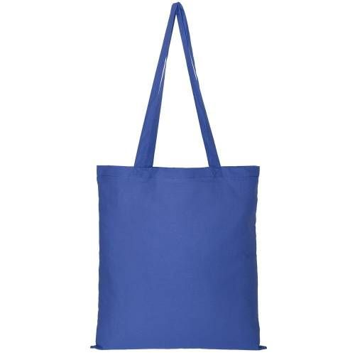 Холщовая сумка Optima 135, ярко-синяя фото 3