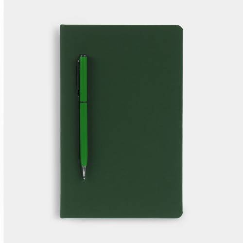 Ежедневник Magnet Shall, недатированный, зеленый фото 5