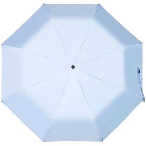 Зонт складной Manifest Color со светоотражающим куполом, синий фото 3