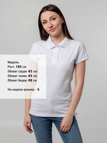 Рубашка поло женская Virma Premium Lady, белая фото 6