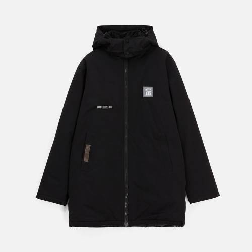 Куртка-парка унисекс Sfera, черная фото 25