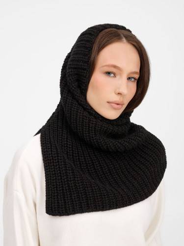 Снуд Softino, черный фото 2 Снуд Softino, черный фото 2