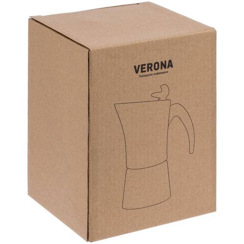Гейзерная кофеварка Verona, в коробке фото 7