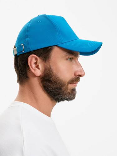 Бейсболка Yonkers, ярко-голубая фото 8