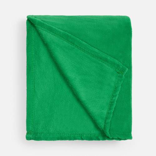 Плед Plush, зеленый фото 3