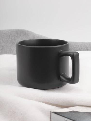 Чашка Jumbo в коробке матовая, темно-серая фото 6