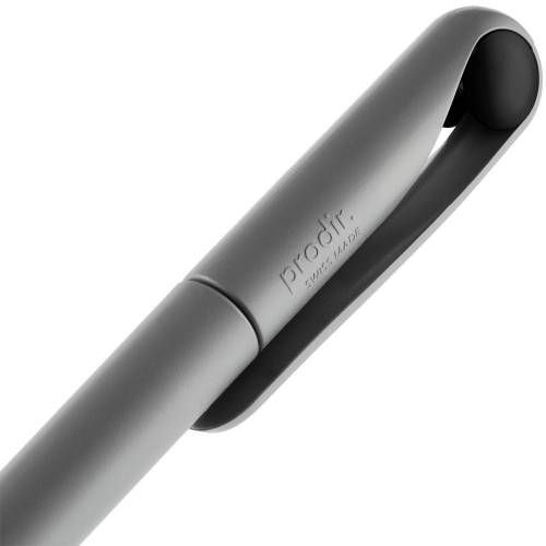 Ручка шариковая Prodir DS1 TMM Dot, серая с черным фото 7