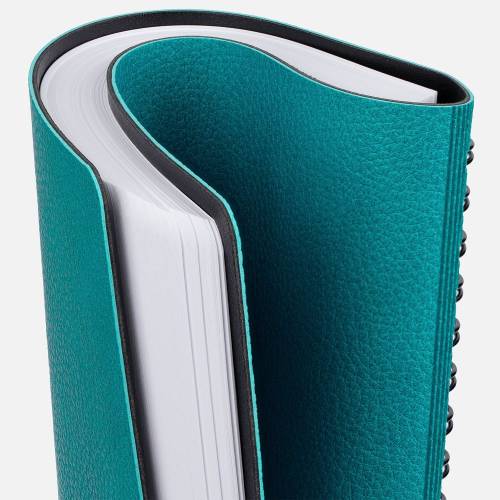 Ежедневник Strep Front на заказ, недатированный, бирюзовый фото 8