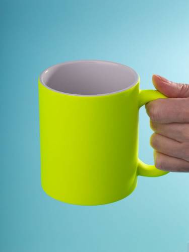 Кружка Colorido, желтый неон фото 8 Кружка Colorido, желтый неон фото 8