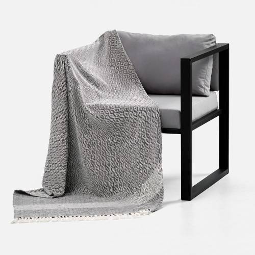 Плед Ladakh, серый фото 6