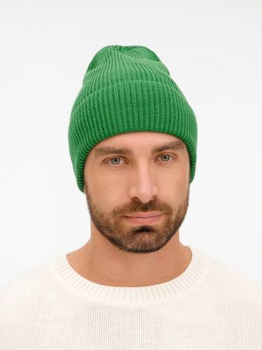Шапка Nobilis Mono, ярко-зеленая фото 5 Шапка Nobilis Mono, ярко-зеленая фото 5