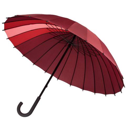 Зонт-трость «Спектр», красный фото 3