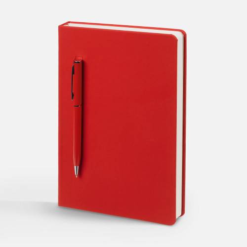 Ежедневник Magnet Shall, недатированный, красный фото 2 Ежедневник Magnet Shall, недатированный, красный фото 2