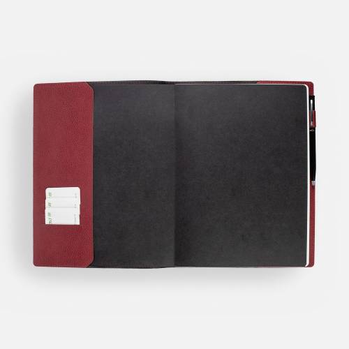 Ежедневник в суперобложке Brave Book, недатированный, красный фото 6