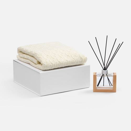 Коробка складная Quadra Fold, белая фото 6