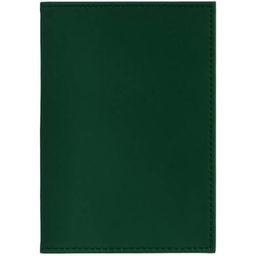 Обложка для паспорта Shall, зеленая фото 2