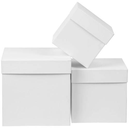 Коробка Cube, M, белая фото 5