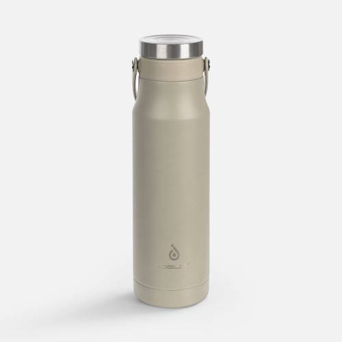 Термобутылка Tateyama, серо-бежевая фото 2 Термобутылка Tateyama, серо-бежевая фото 2