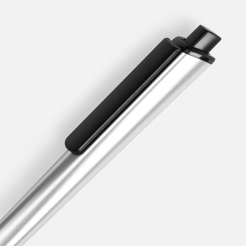 Ручка шариковая Informa, металлик, серебристая фото 4