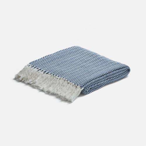 Плед Landour, синий фото 3