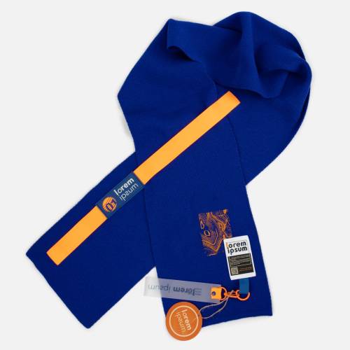 Шарф Urban Flow, ярко-синий фото 12 Шарф Urban Flow, ярко-синий фото 12