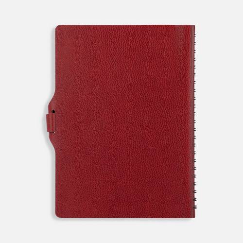 Ежедневник Strep Front на заказ, недатированный, красный фото 3