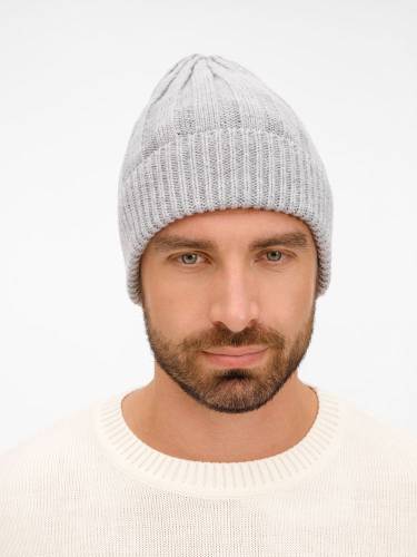 Шапка Bellish, светло-серый меланж фото 7 Шапка Bellish, светло-серый меланж фото 7