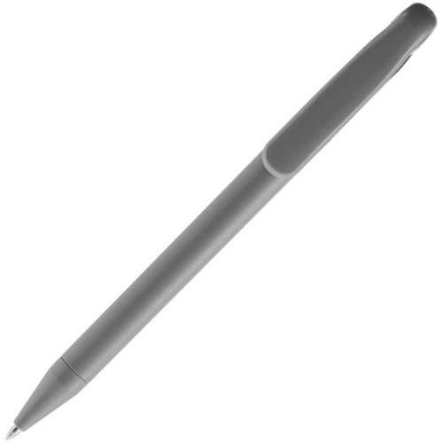 Ручка шариковая Prodir DS1 TMM Dot, серая с черным фото 5