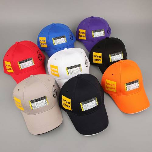 Бейсболка Canopy, красная с белым кантом фото 13