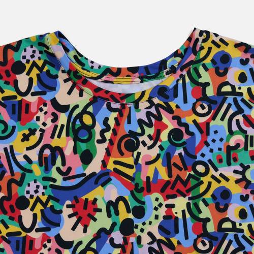 Футболка унисекс Senti с полной запечаткой на заказ фото 8