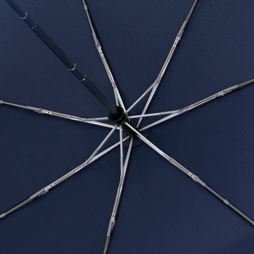 Складной зонт Take It Duo, темно-синий фото 6