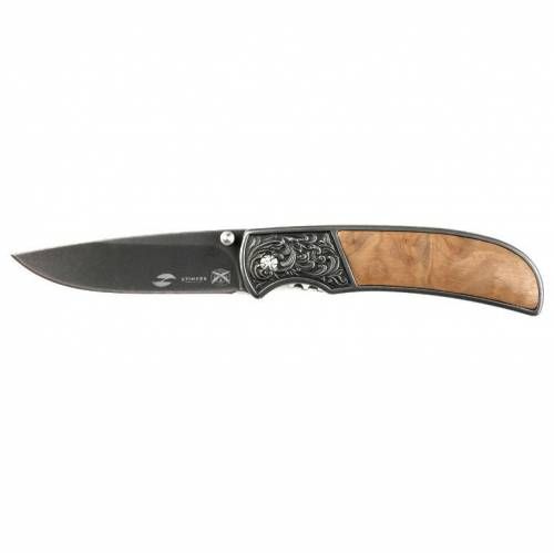 Складной нож Stinger S055B, коричневый фото 2