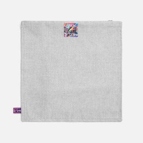 Подушка Settle In, серая фото 6