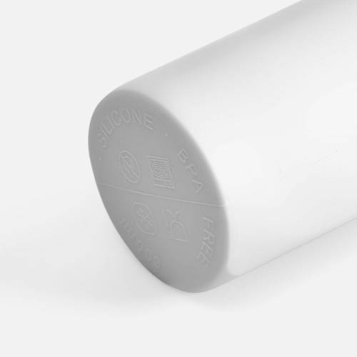 Складная бутылка для воды Langfossen, белая фото 5 Складная бутылка для воды Langfossen, белая фото 5