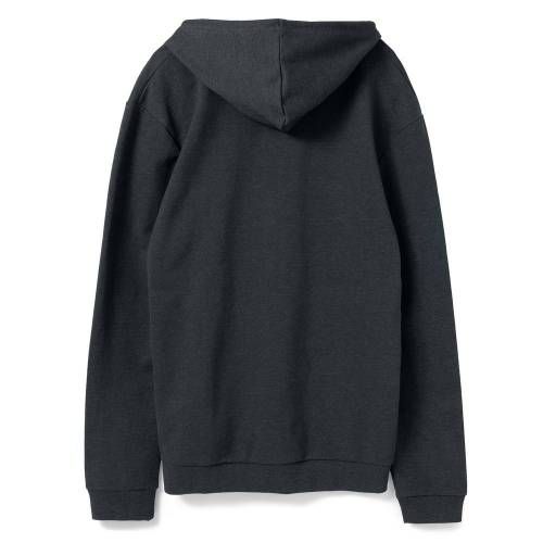 Толстовка с капюшоном унисекс Hoodie, темно-серая фото 3