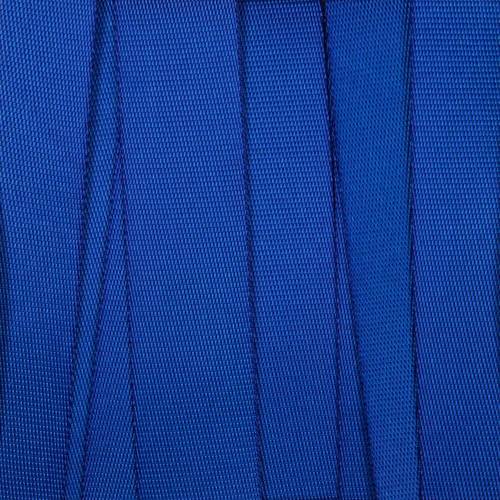 Стропа текстильная Fune 25 S, синяя, 10 см фото 2