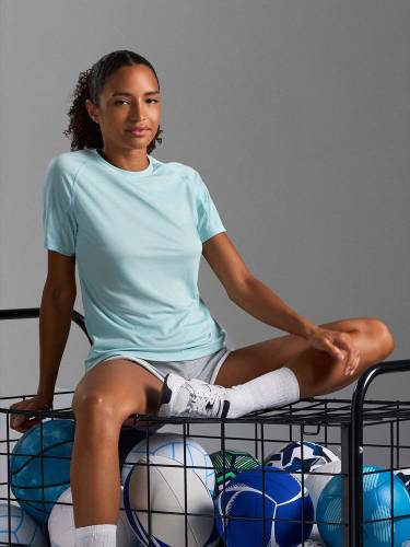 Футболка спортивная женская Vortex Women, белая фото 11