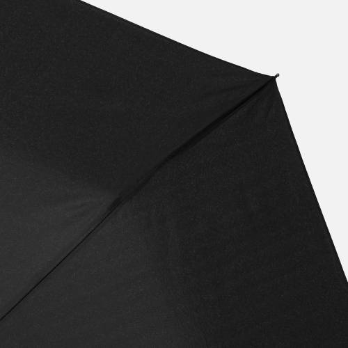 Зонт складной Smooth Move с плавным закрытием, черный фото 8