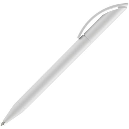 Ручка шариковая Prodir DS3 TMM, белая матовая фото 4