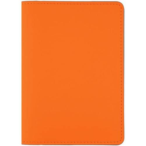 Обложка для паспорта Shall Simple, оранжевый фото 2
