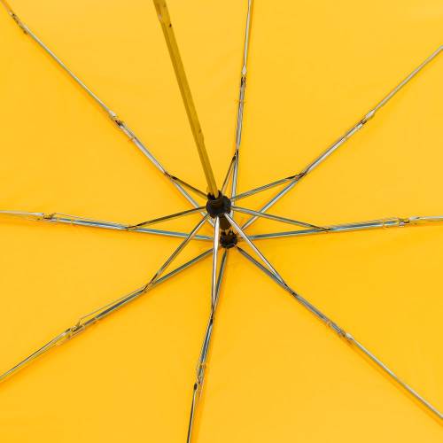 Зонт складной Basic, желтый фото 6