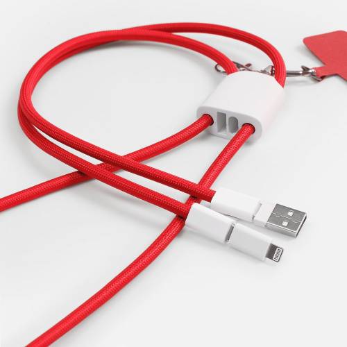 Кабель-ланьярд energyFlex Pro, красный фото 8