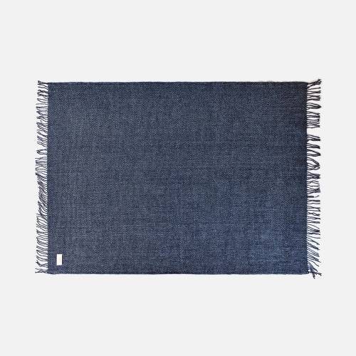 Плед Deepak, синий фото 3